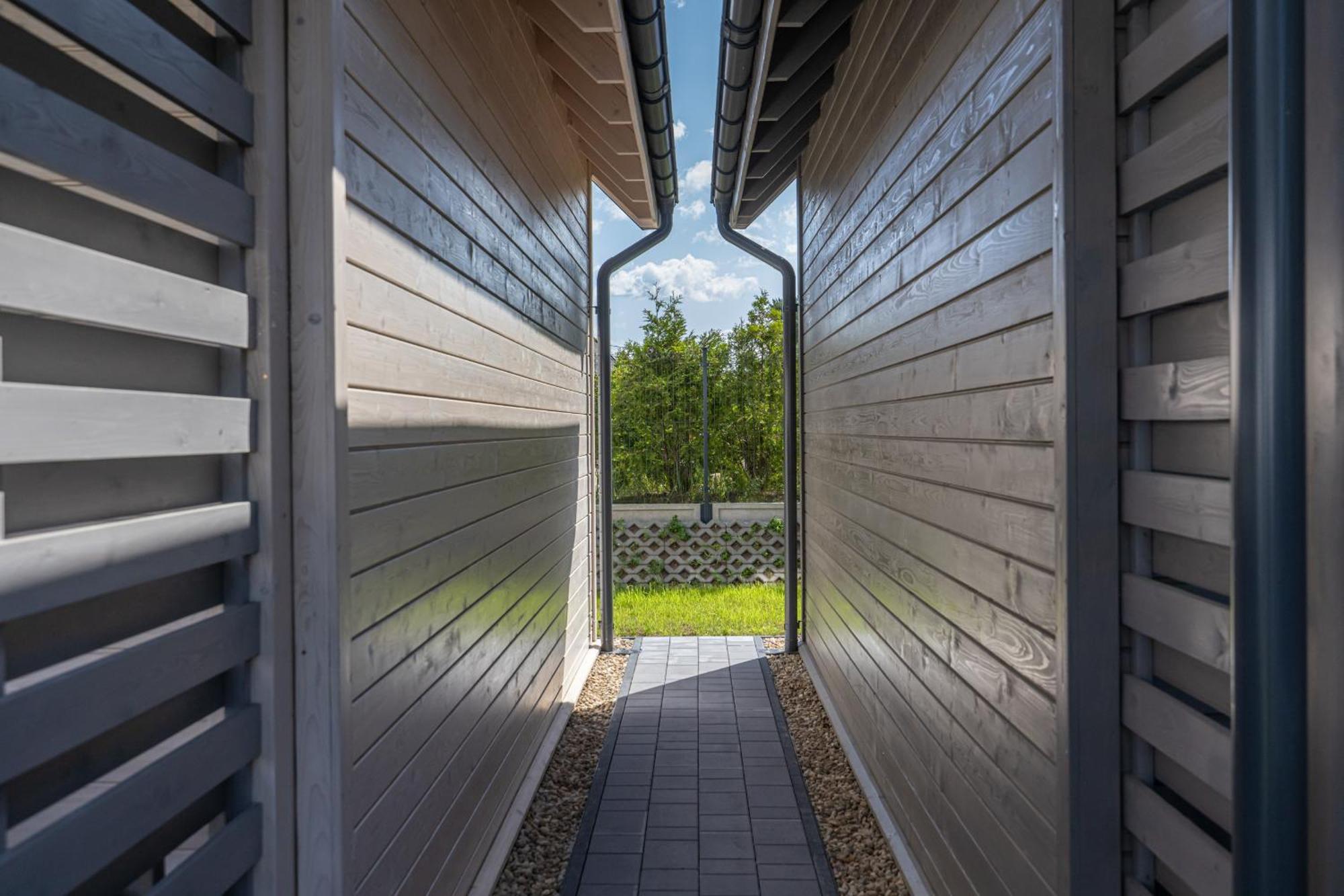 Natura Jantar - Caloroczne Domy Drewniane Exteriör bild