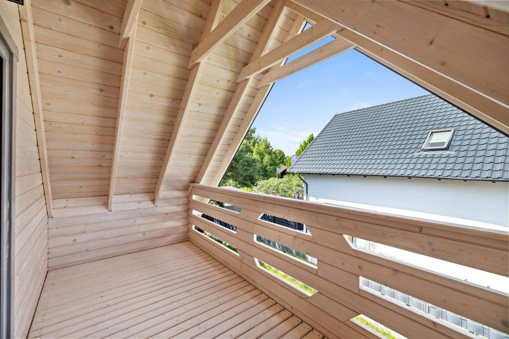 Natura Jantar - Caloroczne Domy Drewniane Exteriör bild